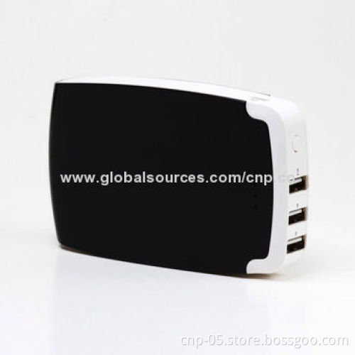11,000mAh Portable Power Banks, Triple USB Output, 11-12 Hours Charging Time